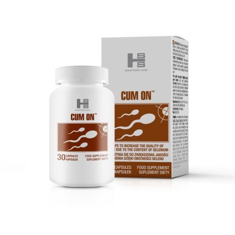 Sexual Health Series Cum On suplement diety zwiększający jakość nasienia 30 kapsułek Sexual Health Series Cum On suplement diety zwiększający jakość nasienia 30 kapsułek