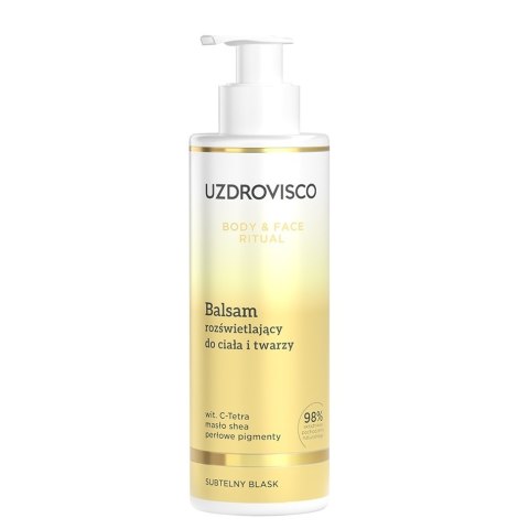 UZDROVISCO Body & Face Ritual balsam rozświetlający do ciała i twarzy 200ml UZDROVISCO Body & Face Ritual balsam rozświetlający do ciała i twarzy 200ml