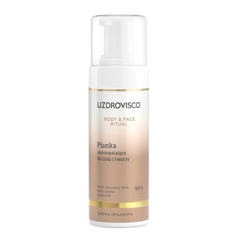 UZDROVISCO Body & Face Ritual pianka samoopalająca do ciała i twarzy 150ml