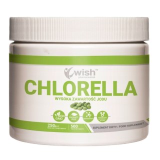 WISH Pharmaceutical Chlorella 500mg suplement diety 500 tabletek