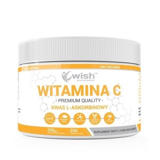 WISH Pharmaceutical Witamina C Kwas L-Askorbinowy 1000mg suplement diety 250g