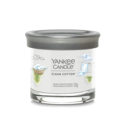 Yankee Candle Mała świeca zapachowa Clean Cotton 122g Yankee Candle Mała świeca zapachowa Clean Cotton 122g