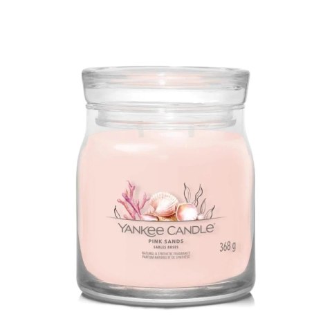Yankee Candle Średnia świeca zapachowa Pink Sands 368g Yankee Candle Średnia świeca zapachowa Pink Sands 368g