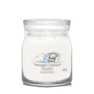 Yankee Candle Średnia świeca zapachowa Soft Blanket 368g