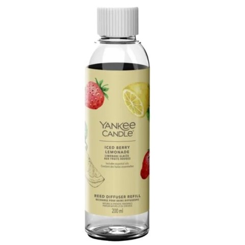 Yankee Candle Uzupełniacz do pałeczek Iced Berry Lemonade 200ml Yankee Candle Uzupełniacz do pałeczek Iced Berry Lemonade 200ml