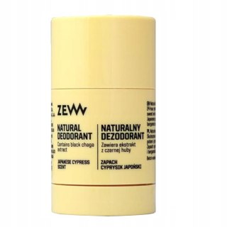 Zew For Men Naturalny dezodorant w sztyfcie cyprysik japoński i bergamotka 30g
