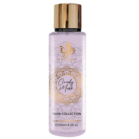Al Wataniah Candy Musk perfumowana mgiełka do ciała 250ml Al Wataniah Candy Musk perfumowana mgiełka do ciała 250ml