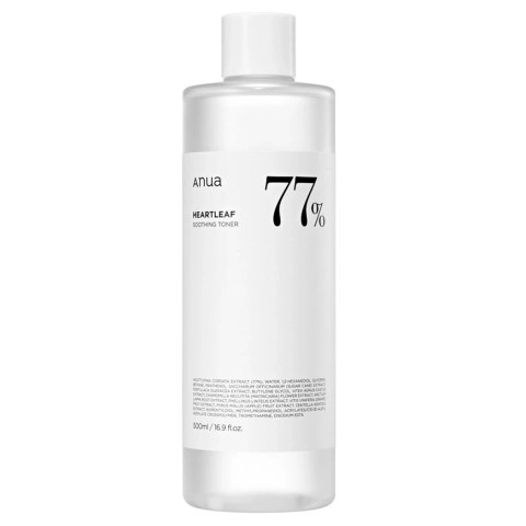 Anua Heartleaf 77% Soothing Toner łagodzący tonik do twarzy 500ml Anua Heartleaf 77% Soothing Toner łagodzący tonik do twarzy 500ml