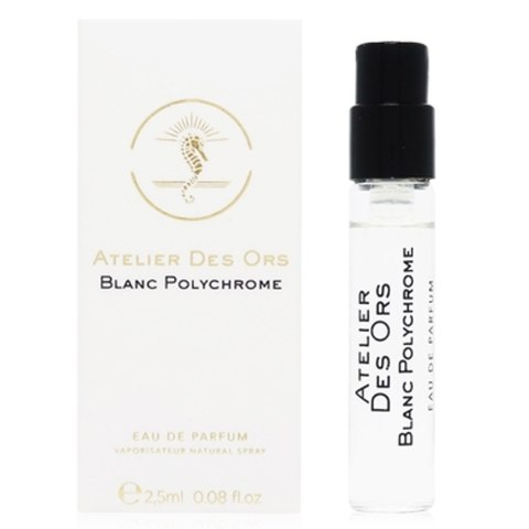 Atelier des Ors Blanc Polychrome woda perfumowana spray próbka 2.5ml Atelier des Ors Blanc Polychrome woda perfumowana spray próbka 2.5ml