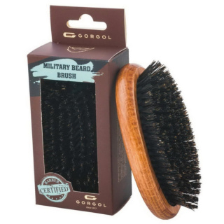 Beardyman Barber Brush, szczotka do brody, kartacz do wąsów i brody