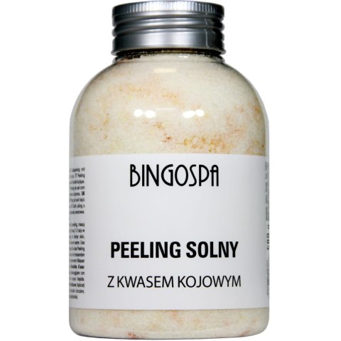 BingoSpa Peeling solny z kwasem kojowym 580g BingoSpa Peeling solny z kwasem kojowym 580g
