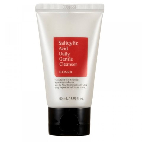 COSRX Salicylic Acid Daily Gentle Cleanser delikatna pianka do mycia twarzy 50ml COSRX Salicylic Acid Daily Gentle Cleanser delikatna pianka do mycia twarzy 50ml