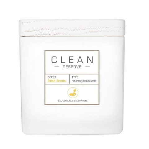 Clean Reserve Fresh Linens sojowa świeca zapachowa 227g Clean Reserve Fresh Linens sojowa świeca zapachowa 227g