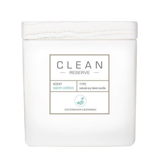 Clean Reserve Warm Cotton sojowa świeca zapachowa 227g