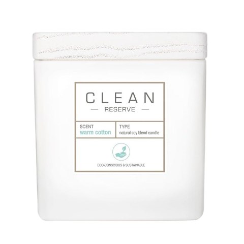 Clean Reserve Warm Cotton sojowa świeca zapachowa 227g Clean Reserve Warm Cotton sojowa świeca zapachowa 227g