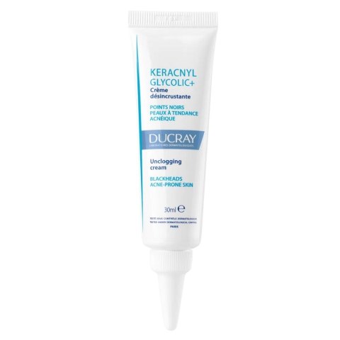 DUCRAY Keracnyl Glycolic+ krem odblokowujący pory 30ml DUCRAY Keracnyl Glycolic+ krem odblokowujący pory 30ml