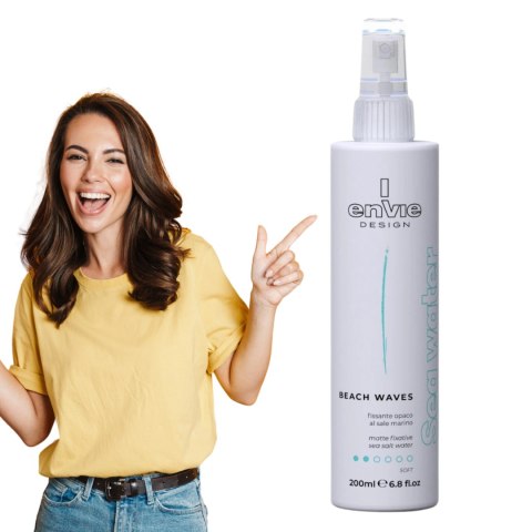 Envie Sea Water Sól Morska do Stylizacji Włosów w Sprayu 200ml Envie Sea Water Sól Morska do Stylizacji Włosów w Sprayu 200ml