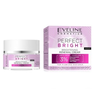Eveline Cosmetics Perfect Bright rozjaśniający krem ​​odmładzający na noc 50ml
