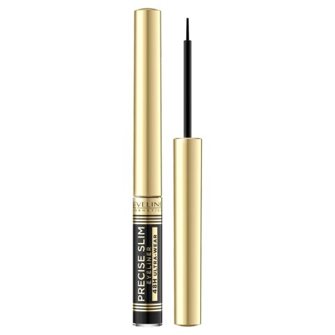 Eveline Cosmetics Precise Slim liner do oczu Vinyl Black 2.8ml Eveline Cosmetics Precise Slim liner do oczu Vinyl Black 2.8ml