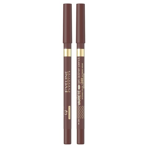 Eveline Cosmetics Variete wodoodporna żelowa konturówka do ust 09 Eveline Cosmetics Variete wodoodporna żelowa konturówka do ust 09