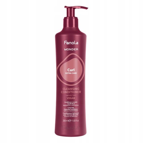 Fanola Wonder Curl Extra Care oczyszczająca odżywka do włosów kręconych 350ml