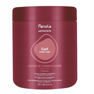 Fanola Wonder Curl Extra Care odżywka do włosów kręconych bez spłukiwania 1000ml