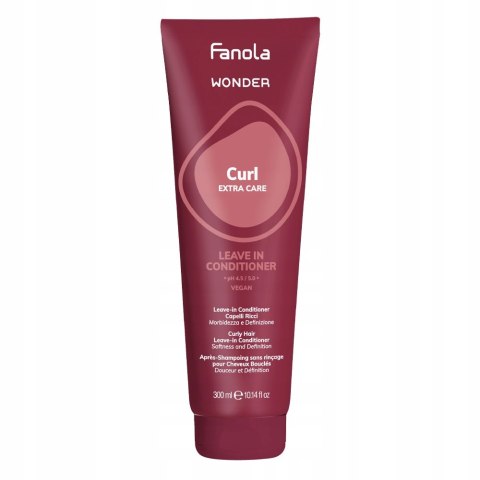 Fanola Wonder Curl Extra Care odżywka do włosów kręconych bez spłukiwania 300ml