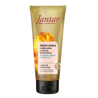 Farmona Jantar serum-maska lamelarna z esencją bursztynową do włosów długich i niesfornych 100ml