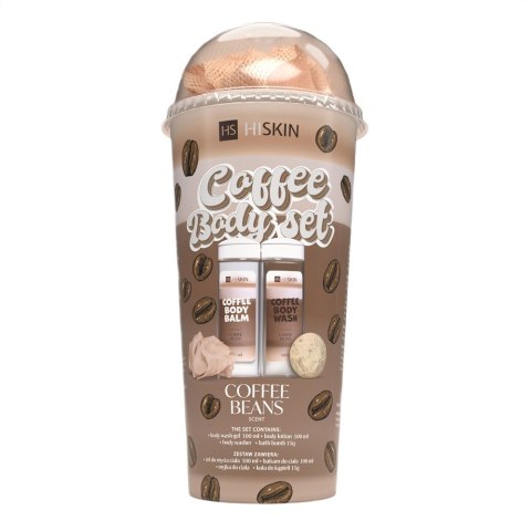 HiSkin Coffee Body Set zestaw do kąpieli i pielęgnacji ciała
