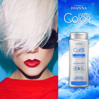 Joanna Ultra Color Szampon Fioletowy do Włosów Blond i Siwych 400ml