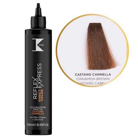 K-Time Reflex Express Direct Color Toner Cynamonowy Brąz 250ml K-Time Reflex Express Direct Color Toner Cynamonowy Brąz 250ml