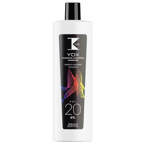 K-Time YOX Oxydant Emulsja 20VOL 6% 1000ml K-Time YOX Oxydant Emulsja 20VOL 6% 1000ml