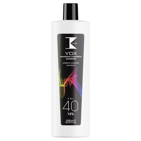 K-Time YOX Oxydant Emulsja 40VOL 12% 1000ml K-Time YOX Oxydant Emulsja 40VOL 12% 1000ml
