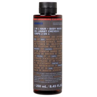 Korres Athenian Grooming szampon i żel pod prysznic 2w1 250ml