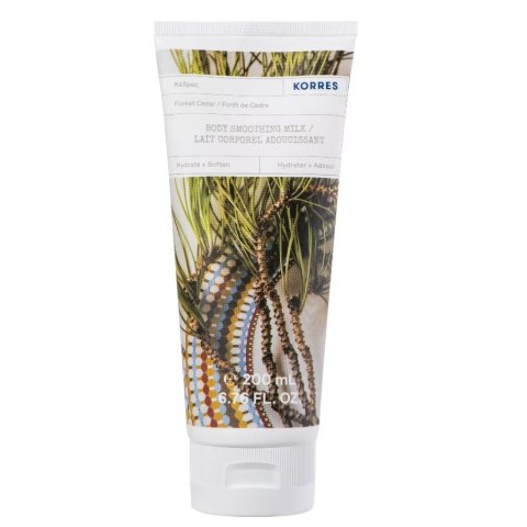 Korres Forest Cedar wygładzające mleczko do ciała 200ml Korres Forest Cedar wygładzające mleczko do ciała 200ml