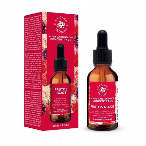 La Casa de los Aromas Olejek zapachowy Czerwone Owoce 30ml La Casa de los Aromas Olejek zapachowy Czerwone Owoce 30ml