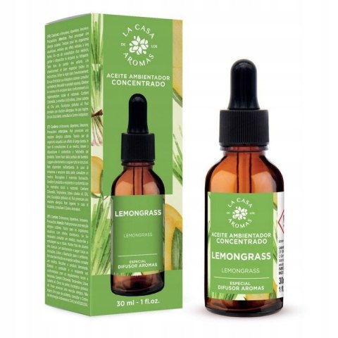 La Casa de los Aromas Olejek zapachowy Trawa Cytrynowa 30ml La Casa de los Aromas Olejek zapachowy Trawa Cytrynowa 30ml