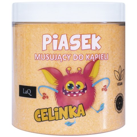 LaQ Piasek musujący do kąpieli Celinka 190g LaQ Piasek musujący do kąpieli Celinka 190g