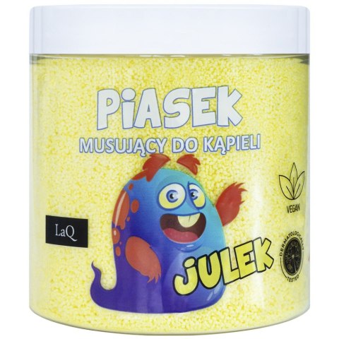 LaQ Piasek musujący do kąpieli Julek 190g LaQ Piasek musujący do kąpieli Julek 190g