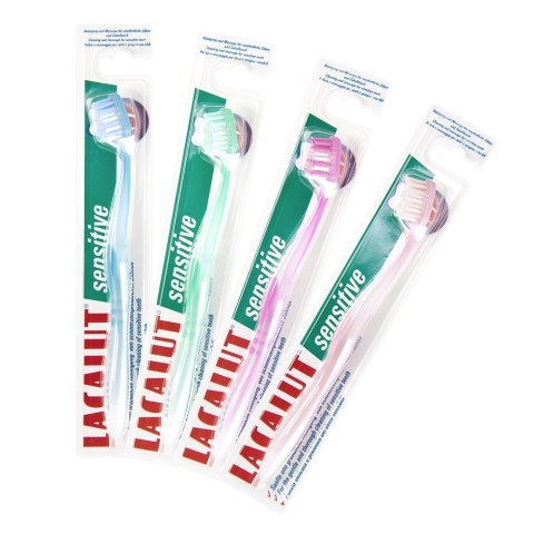 Lacalut Sensitive szczoteczka do wrażliwych zębów 1szt Lacalut Sensitive szczoteczka do wrażliwych zębów 1szt