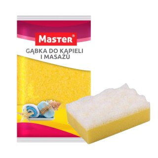 Master Massage Gąbka do Mycia i Masażu Ciała Mix Kolorów
