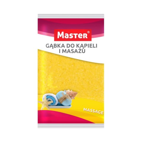 Master Massage Gąbka do Mycia i Masażu Ciała Mix Kolorów