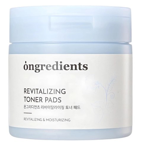 Ongredients Revitalizing Toner Pads tonizujące płatki do twarzy 60szt Ongredients Revitalizing Toner Pads tonizujące płatki do twarzy 60szt