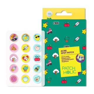 PATCH HOLIC Acne Spot Patch kolorowe plasterki punktowe na niedoskonałości 30szt