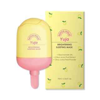 PATCH HOLIC Yuja Brightening Sleeping Mask rozjaśniająca maska na noc z witaminą C 70ml