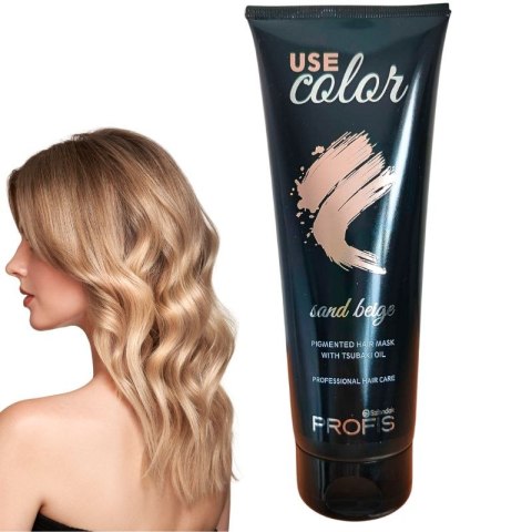 Profis Use Color Maska Koloryzująca do Włosów Sand Beige 250ml Profis Use Color Maska Koloryzująca do Włosów Sand Beige 250ml