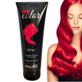 Profis Use Color Maska Koloryzująca do Włosów Hot Red 250ml