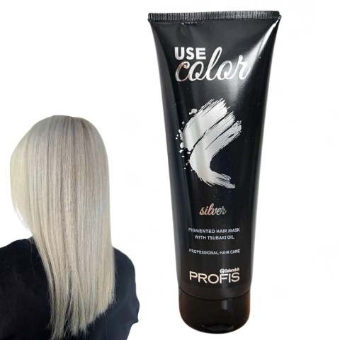 Profis Use Color Maska Koloryzująca do Włosów Silver 250ml Profis Use Color Maska Koloryzująca do Włosów Silver 250ml