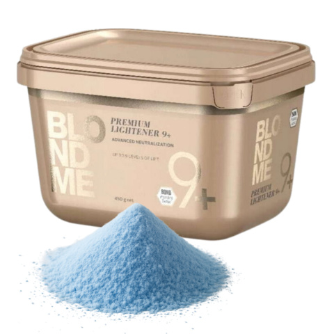 Schwarzkopf BlondMe, Premium Lift 9+ rozjaśniacz puder w proszku 450g Schwarzkopf BlondMe, Premium Lift 9+ rozjaśniacz puder w proszku 450g