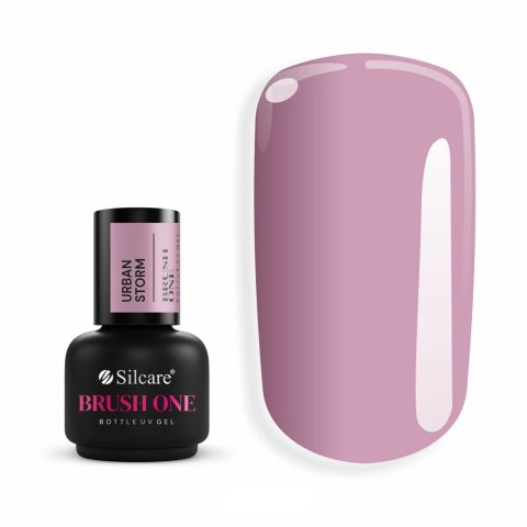 Silcare Brush One Bottle Gel żel budujący w butelce z pędzelkiem Urban Storm 15g Silcare Brush One Bottle Gel żel budujący w butelce z pędzelkiem Urban Storm 15g